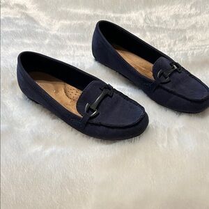 Navy Blue Loafers for Women
